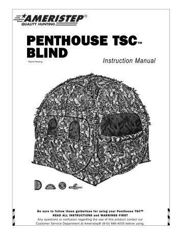 PENTHOUSE TSC™ BLIND - Ameristep