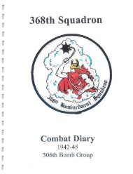 368th BS Combat Diary - 306th Bomb Group