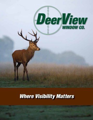 Brochure - Deer View Windows