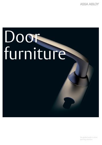 Door furniture - ASSA ABLOY