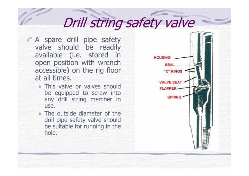 Well control equipment