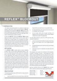 Reflex RB95 motorised blockout roller blind - Clever Home Automation