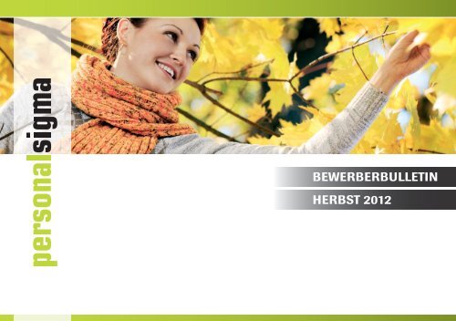 BeWerBerBUlleTin HerBsT 2012 - Personal Sigma Aarau AG