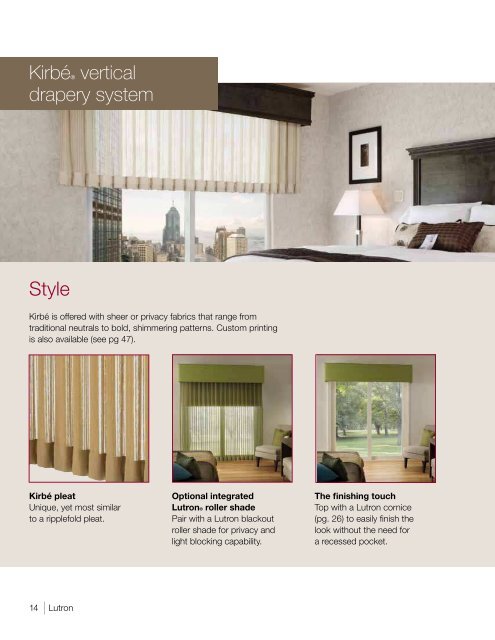 Avant Collection brochure - Lutron