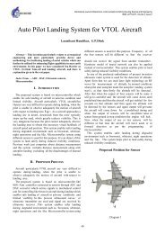 Auto Pilot Landing System for VTOL Aircraft - International Journal of ...