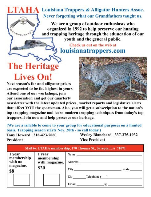 2011-2012 Hunting Regs low-res - Louisiana Department of Wildlife ...