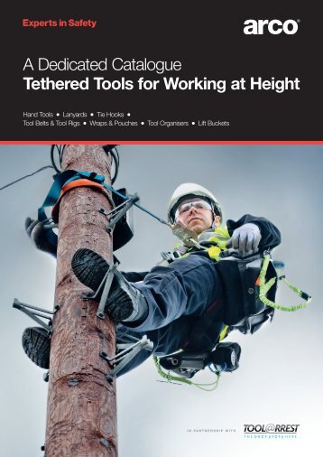 A Dedicated Catalogue Tethered Tools for Working at Height - Arco