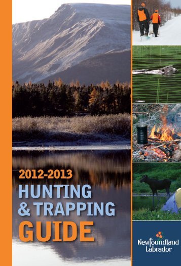 HUNTING & TRAPPING - Government of Newfoundland and Labrador