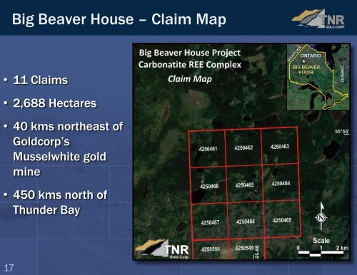 Rare Earth Element Projects Seabrook and Big Beaver House