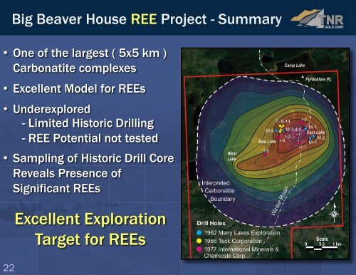 Rare Earth Element Projects Seabrook and Big Beaver House