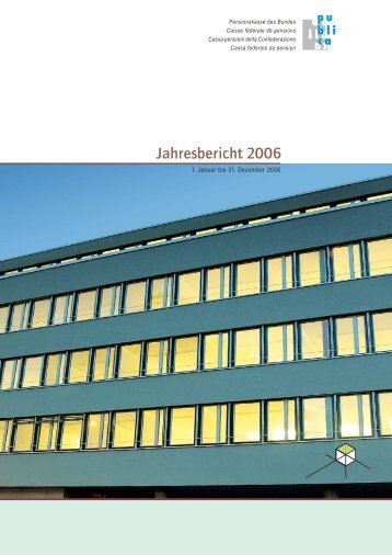 Jahresbericht 2006 - Publica