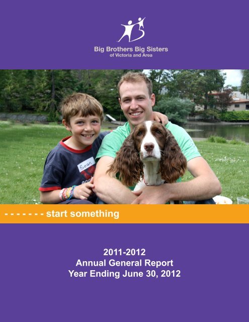 - - - - - - - start something - Big Brothers Big Sisters of Victoria