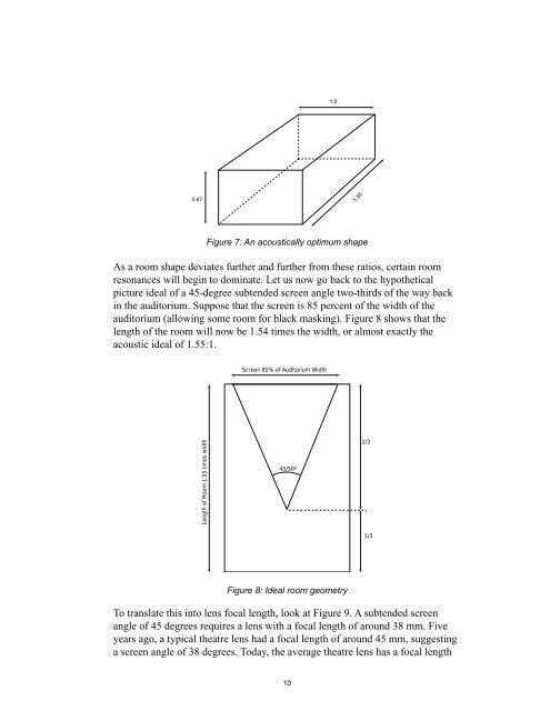 Screen Sizes Impact on Picture and Sound - Dolby Laboratories Inc.