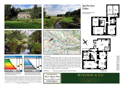 Salt Pie Farm Colden, Hebden Bridge - Ryburne & Co