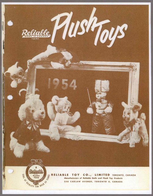 Plush Toys - 1954 PDF download