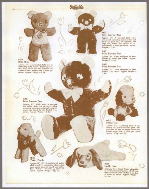 Plush Toys - 1954 PDF download