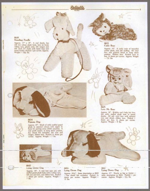 Plush Toys - 1954 PDF download