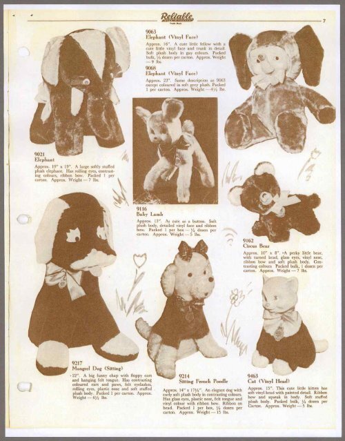 Plush Toys - 1954 PDF download