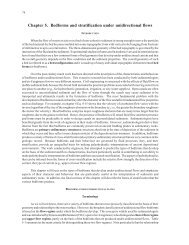 Chapter 5. Bedforms and stratification under unidirectional flows