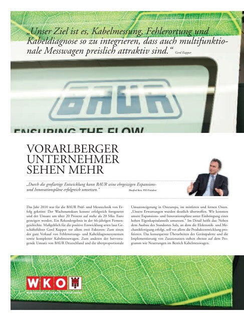 Die Wirtschaft Nr. 16 vom 22. April 2011