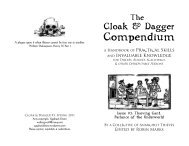 Cloak & Dagger Compendium, Issue III - Yggdrasil Distro