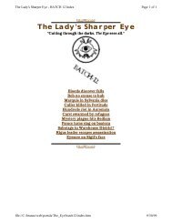 The Lady's Sharper Eye - BATCH 12 - Planewalker