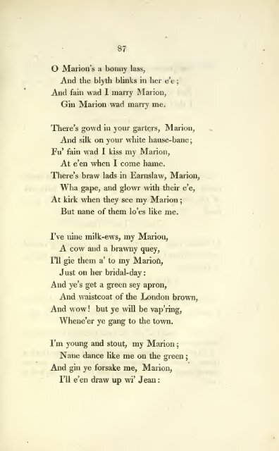 with critical observations and biographical notices, by Robert Burns