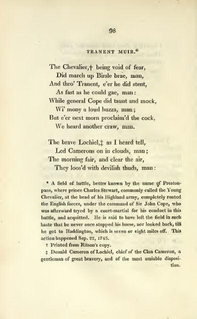 with critical observations and biographical notices, by Robert Burns