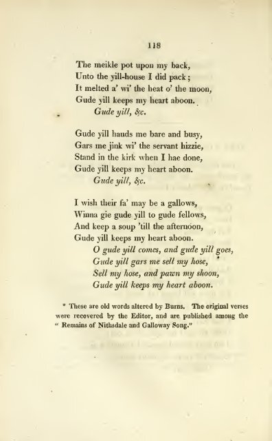 with critical observations and biographical notices, by Robert Burns