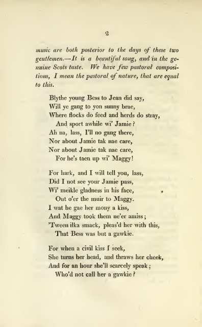 with critical observations and biographical notices, by Robert Burns