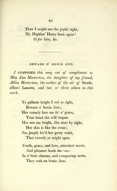 with critical observations and biographical notices, by Robert Burns