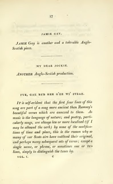 with critical observations and biographical notices, by Robert Burns