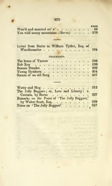 with critical observations and biographical notices, by Robert Burns