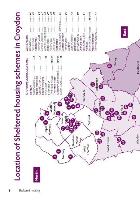 Sheltered Housing Leaflet - Croydon Council