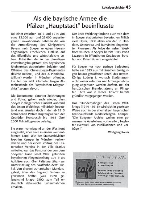 Heft 4 (PDF, 4,39 MB) - Speyer