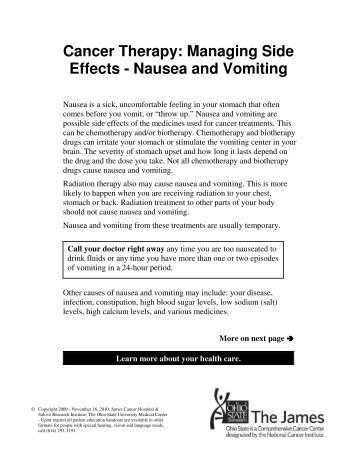 Loperamide Side Effects Vomiting