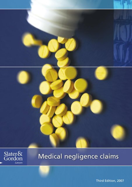 Medical Negligence Claims - Slater & Gordon