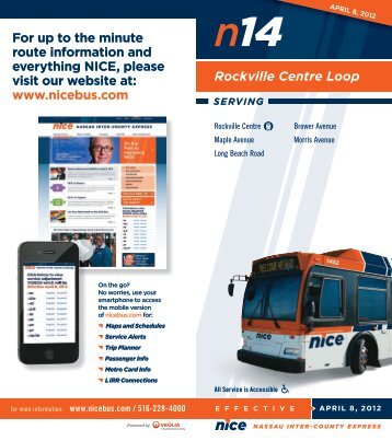 n14 - Rockville Centre Loop - NICE bus
