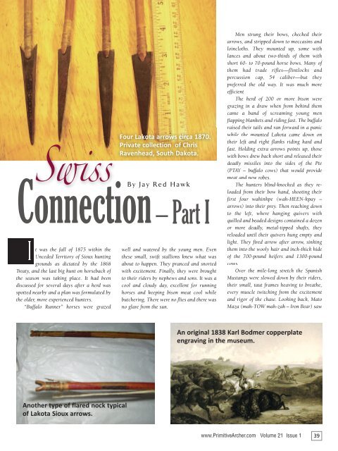 In This Issue: plus: - Primitive Archer Online