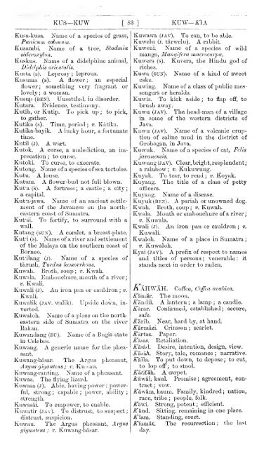 A grammar and dictionary of the Malay language : with a preliminary ...