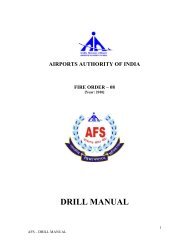 DRILL MANUAL - Airports Authority of India