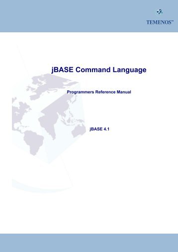 jBASE Command Language - jBASE International