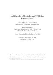 Multifractality of US Dollar/Deutsche Mark Exchange Rates - Studies2