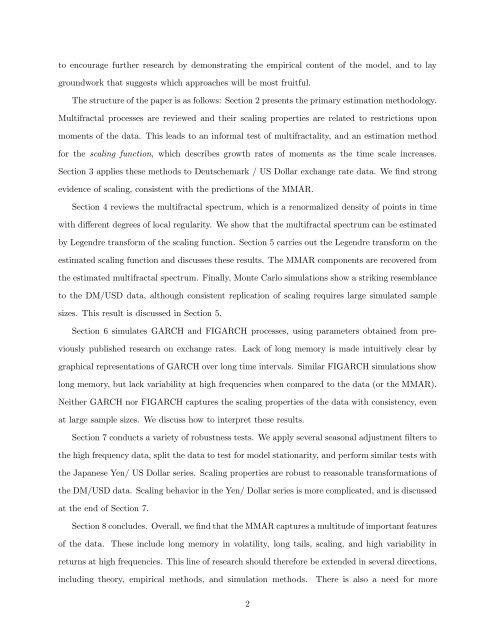 Multifractality of US Dollar/Deutsche Mark Exchange Rates - Studies2