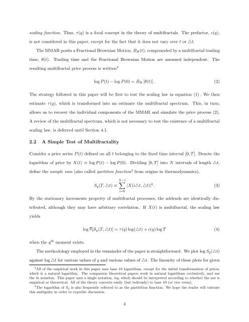 Multifractality of US Dollar/Deutsche Mark Exchange Rates - Studies2