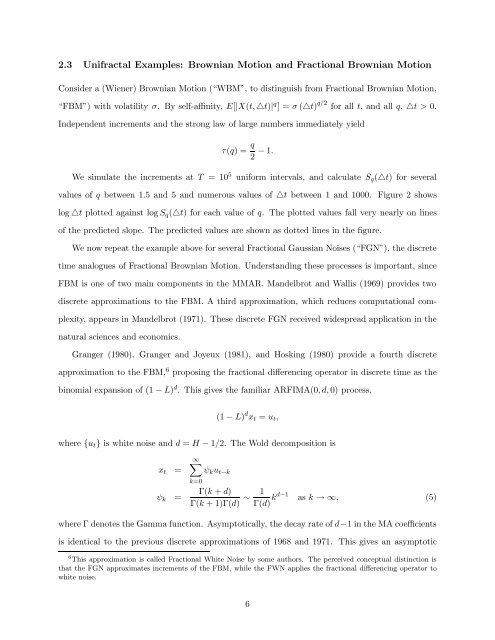 Multifractality of US Dollar/Deutsche Mark Exchange Rates - Studies2