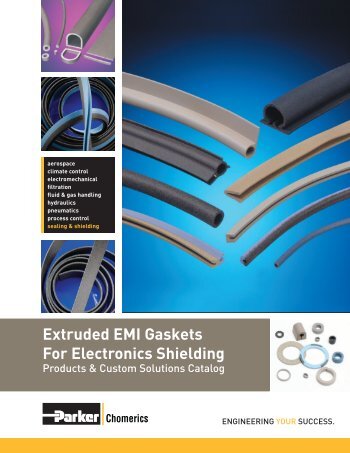 Extruded EMI Gaskets For Electronics Shielding - Parker