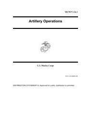 MCWP 3-16.1 Artillery Operations.pdf - Marine Corps Community ...