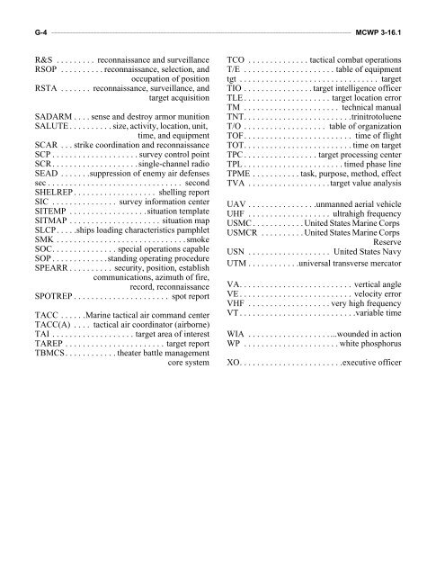 MCWP 3-16.1 Artillery Operations.pdf - Marine Corps Community ...