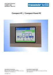 Compact-PC / Compact-Panel-PC - Grossenbacher Systeme AG